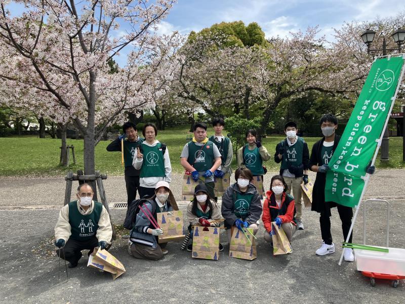 【静岡】街中・駿府城公園 大規模 ごみ拾い(呉服町名店街 &times; ザ・トーカイ コラボ)(通算300回)画像