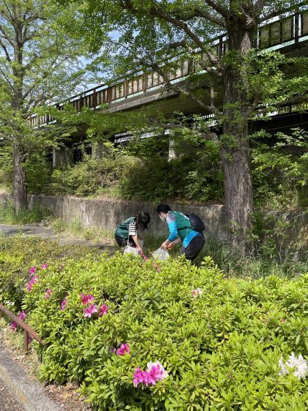駒沢公園おそうじ画像