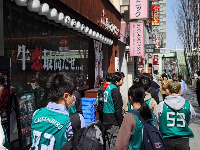 渋谷学生限定掃除