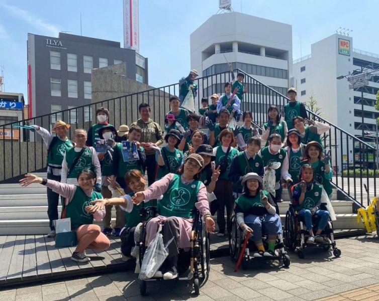 第14回　福山駅前そうじ画像