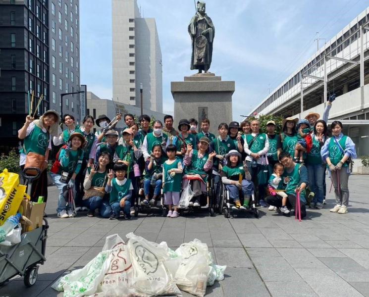 第14回　福山駅前そうじ画像