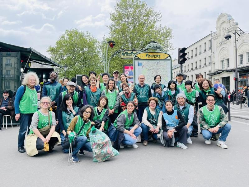 メーデーそうじ画像