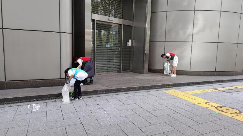 【北新地】ごみだらけのGW入り口おそうじ【4月第4土曜日】画像