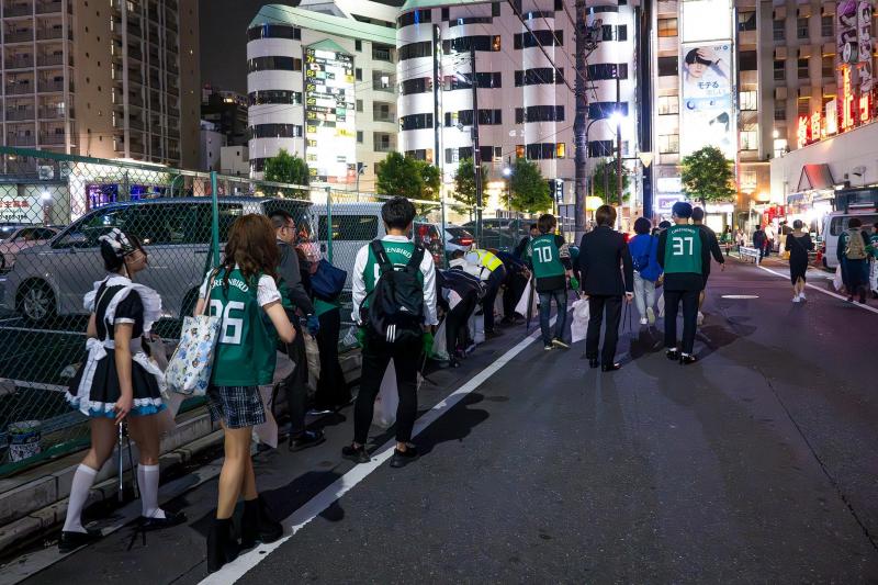 5月7日 歌舞伎町お掃除画像