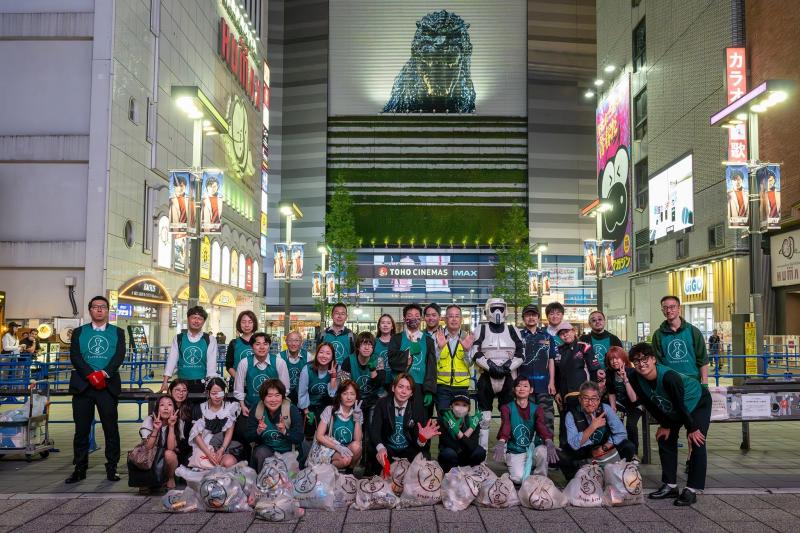 5月7日 歌舞伎町お掃除画像