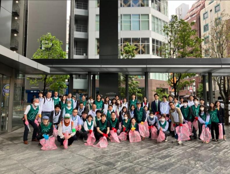 第53回　渋谷道玄坂チーム地域清掃画像