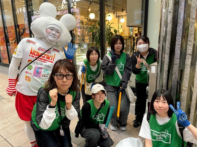 5月　天文館ゴミ拾いセンテラス観光案内所前集合画像