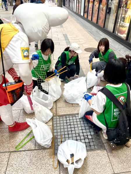 5月　天文館ゴミ拾いセンテラス観光案内所前集合画像