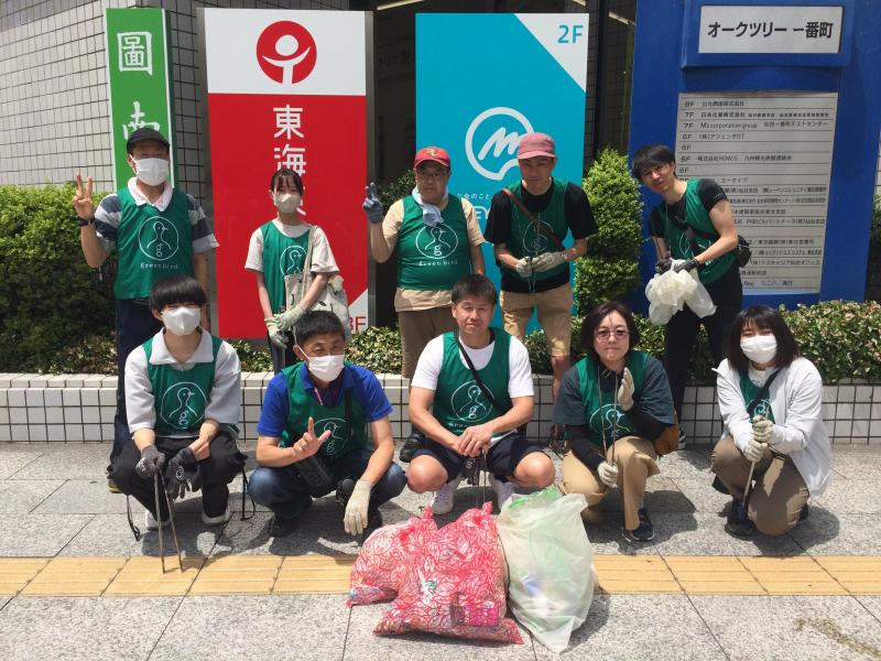 東風吹かば 青葉まつりで おそうじだ画像