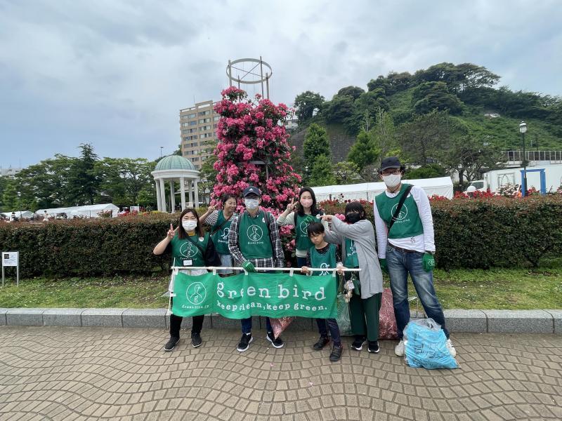 汐入駅お掃除画像