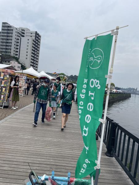 汐入駅お掃除画像