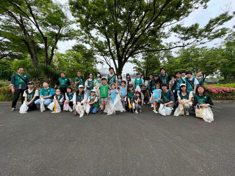 駒沢公園おそうじ画像