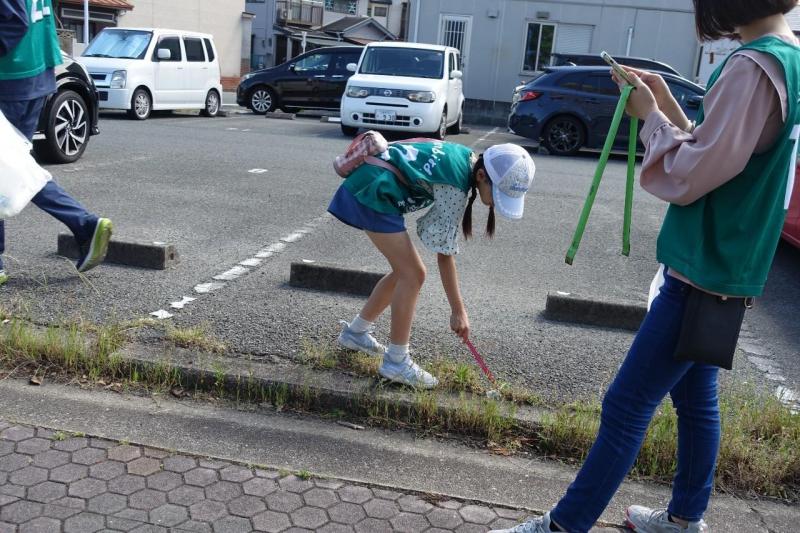 大牟田チーム大牟田駅前お掃除画像