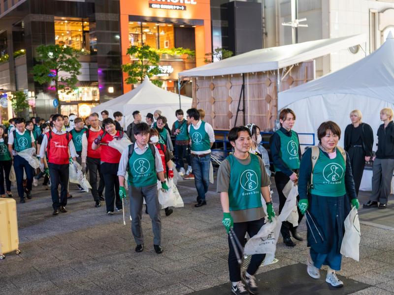 5月21日　歌舞伎町お掃除画像