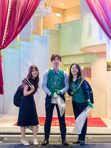 5月21日　歌舞伎町お掃除画像