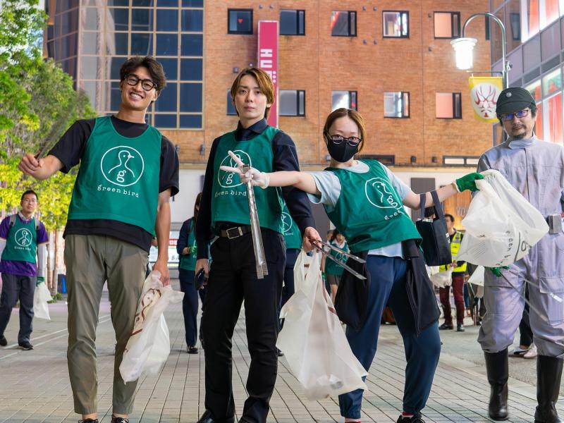 5月21日　歌舞伎町お掃除画像