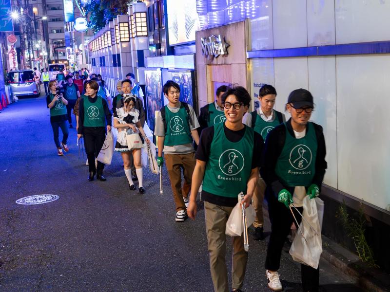 5月21日　歌舞伎町お掃除画像