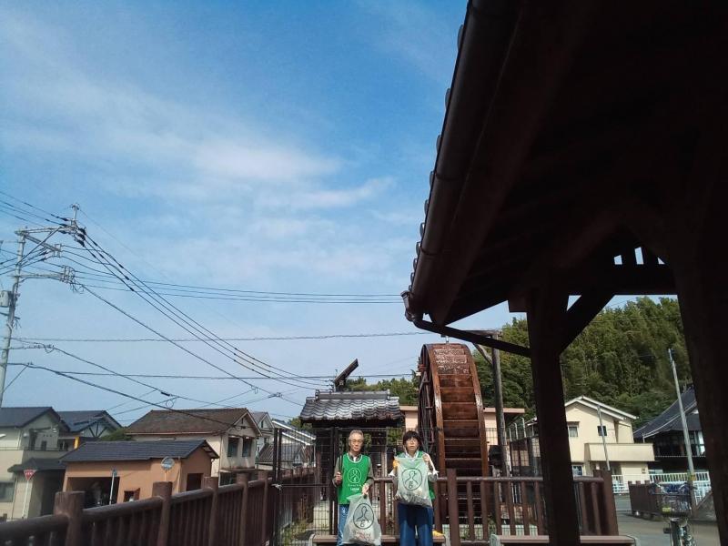 爽やかな朝そうじ画像