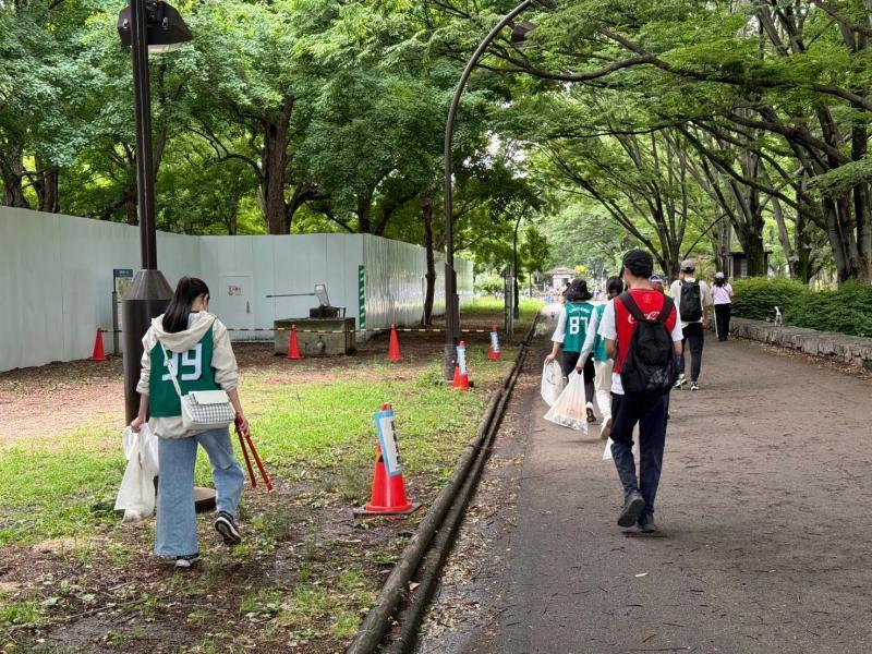 駒沢公園おそうじ画像