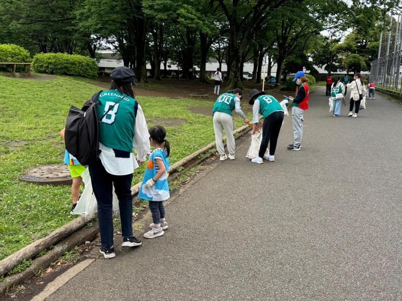駒沢公園おそうじ画像