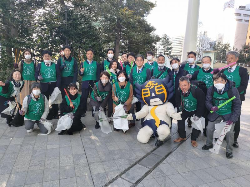 3月14日の虎ノ門そうじ画像