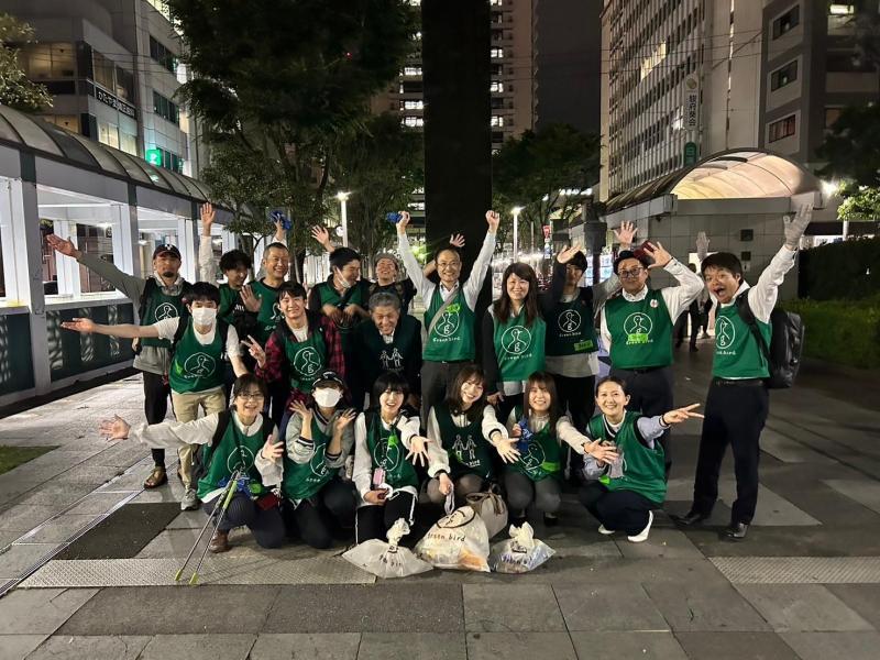 【静岡】夜の街中おそうじ ごみ拾い(第309回)画像