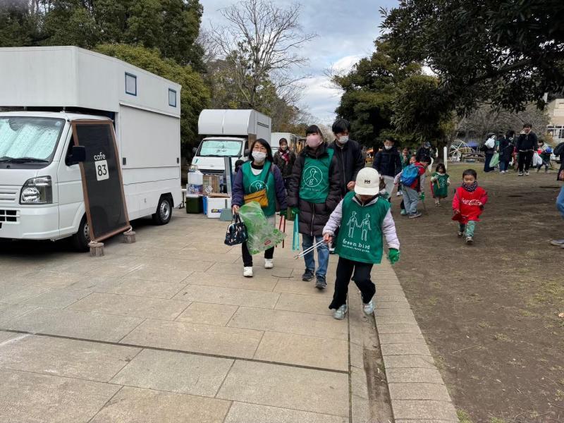 生田緑地のイベントでお掃除!画像