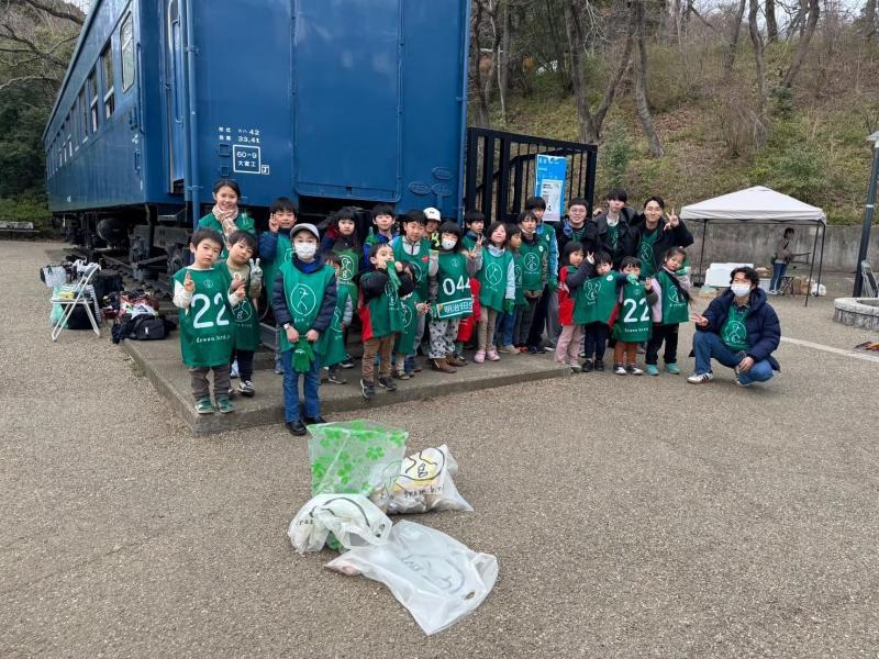 生田緑地のイベントでお掃除!画像