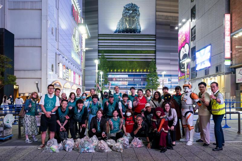 6月4日 歌舞伎町お掃除画像