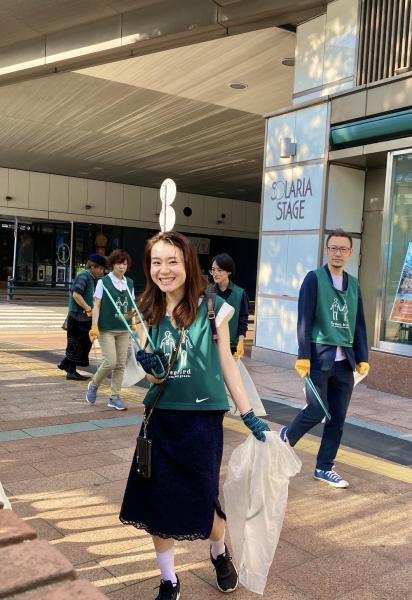 張り切ってたらたくさん来てくれた☆朝そうじ＆天神クリーンデー画像