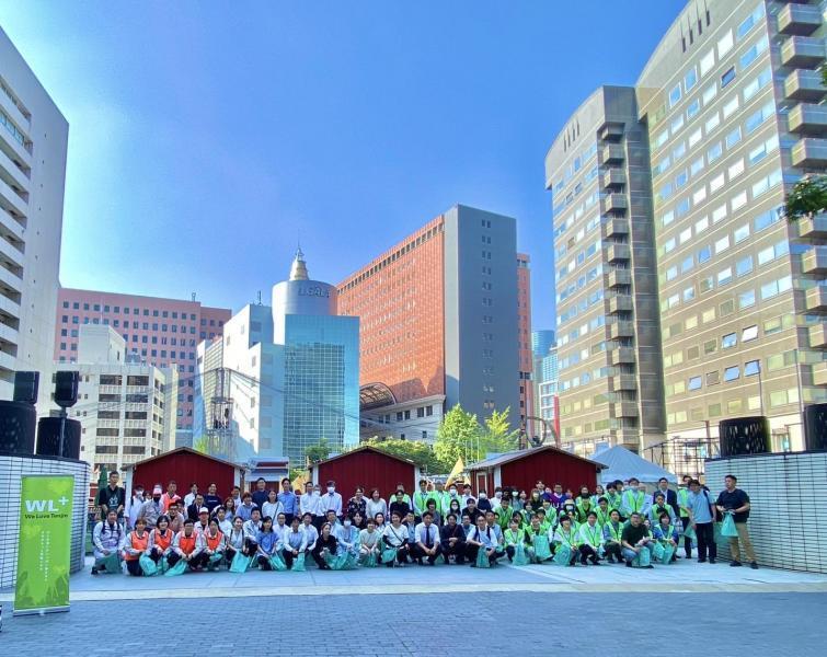 張り切ってたらたくさん来てくれた☆朝そうじ＆天神クリーンデー画像