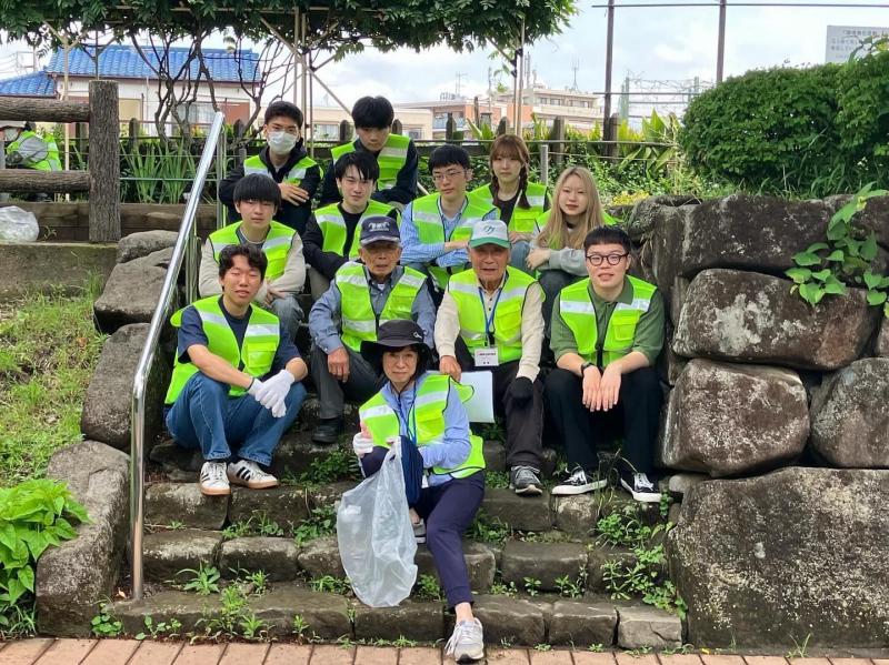 二ヶ領用水一斉清掃画像