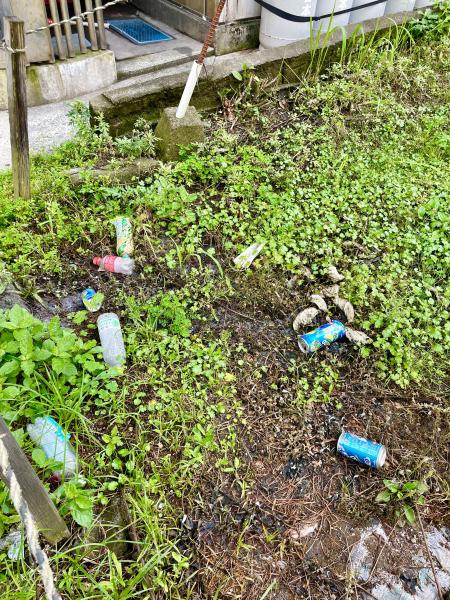 ６月朝活中央駅ゴミ拾い　アミュ広場スタバ前集合画像