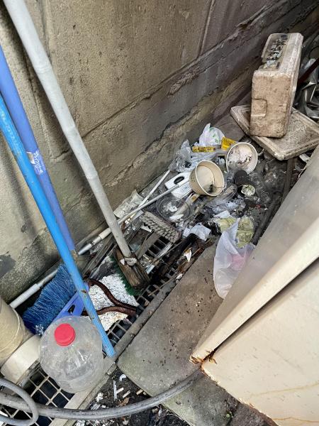 ６月朝活中央駅ゴミ拾い　アミュ広場スタバ前集合画像