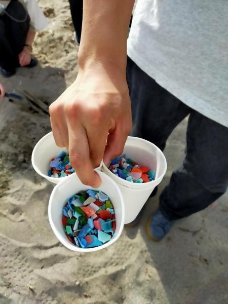 腰越ビーチクリーン画像