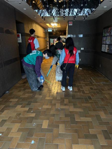 学生限定そうじ画像