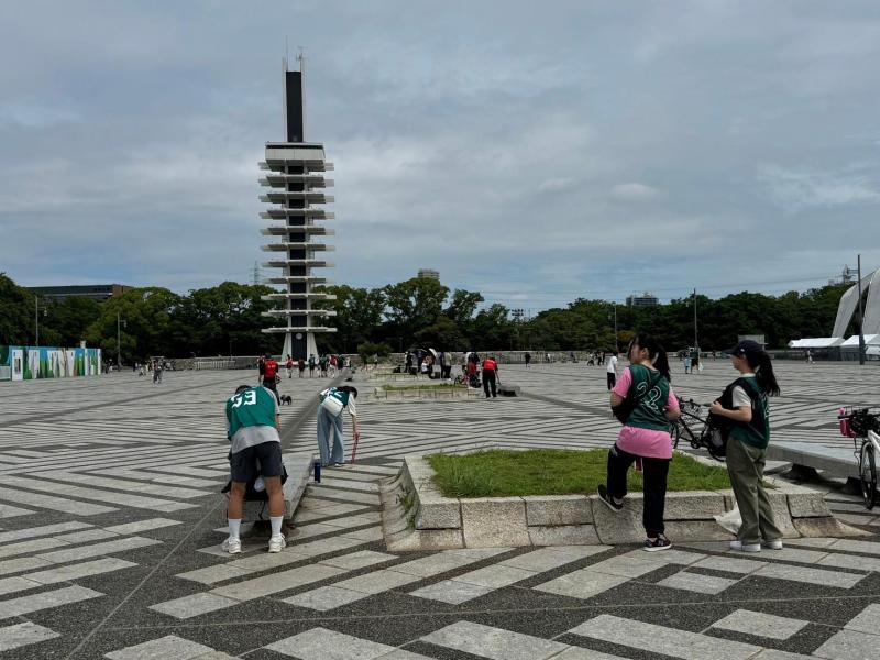 駒沢公園おそうじ画像