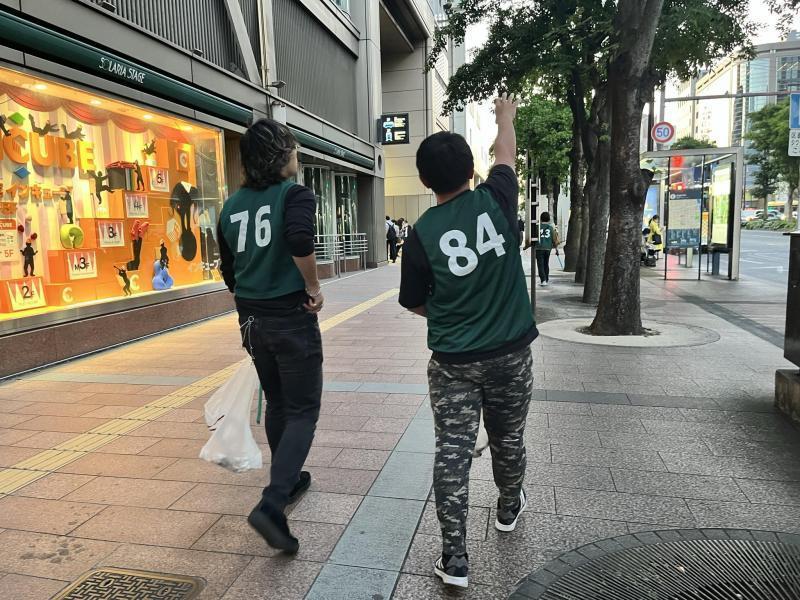 警固公園にあのお笑い芸人が！画像