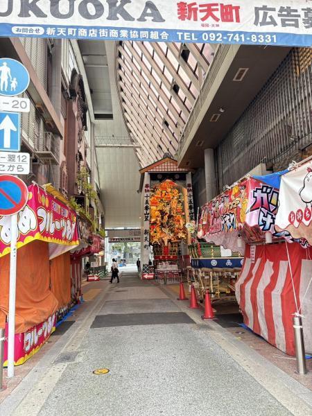 福岡天神　新スマホでお久しぶりの朝そうじ画像