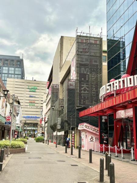 福岡天神　新スマホでお久しぶりの朝そうじ画像