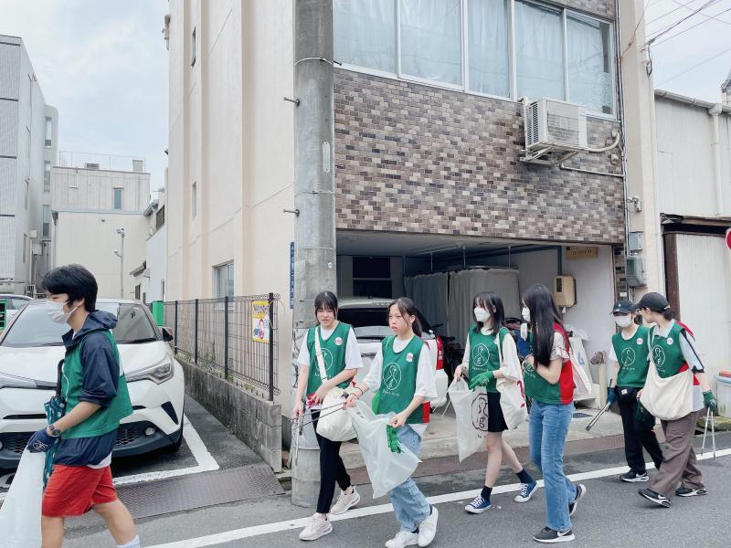 雨の合間おそうじ！画像