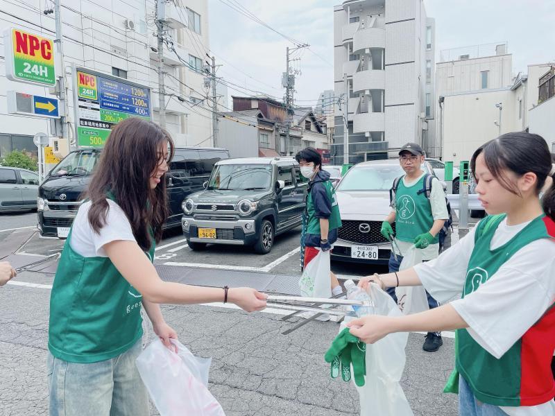 雨の合間おそうじ！画像