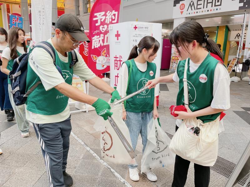雨の合間おそうじ！画像