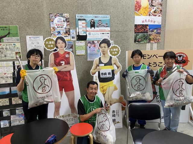 阿蘇大津チームは古賀選手、赤﨑選手を応援しています！