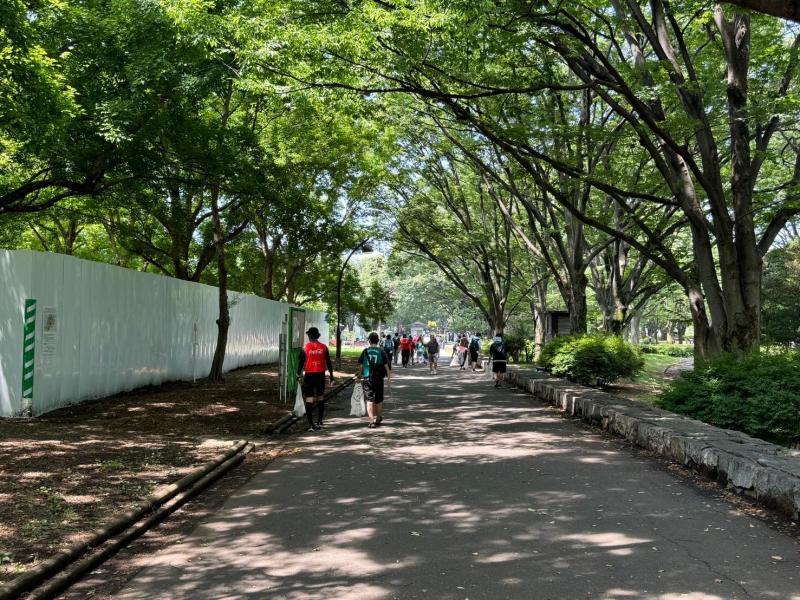 駒沢公園おそうじ画像