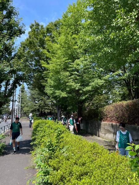 駒沢公園おそうじ画像