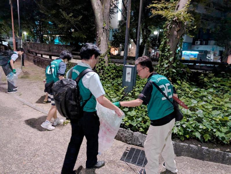 栄ミナミ盆踊り2024おそうじ！画像