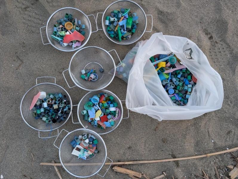 海のイブニングおそうじ画像