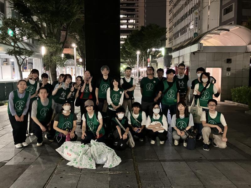 【静岡】夜の街中おそうじ ごみ拾い(第314回)画像