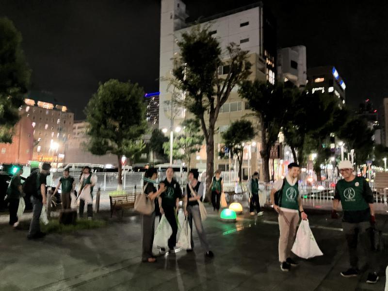 【静岡】夜の街中おそうじ ごみ拾い(第314回)画像